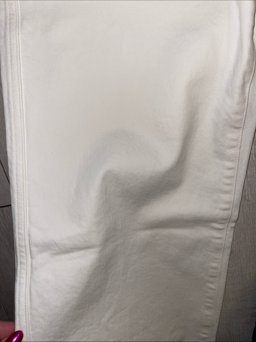 NIB/NWT J. Crew Wide-Leg White Denim High Rise Fit/Flare Stretch 25 - Picture 7 of 11